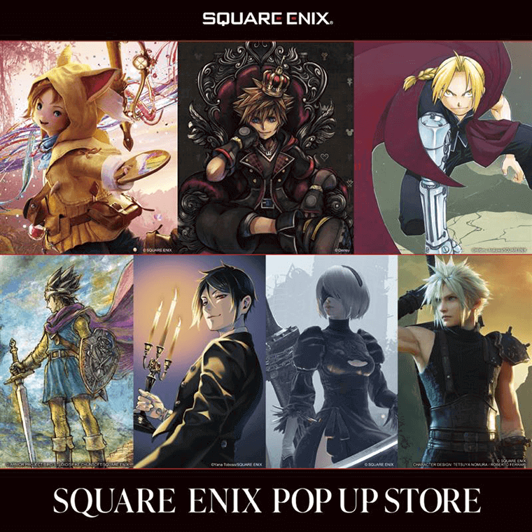 SQUARE ENIX POP UP STORE 広島会場